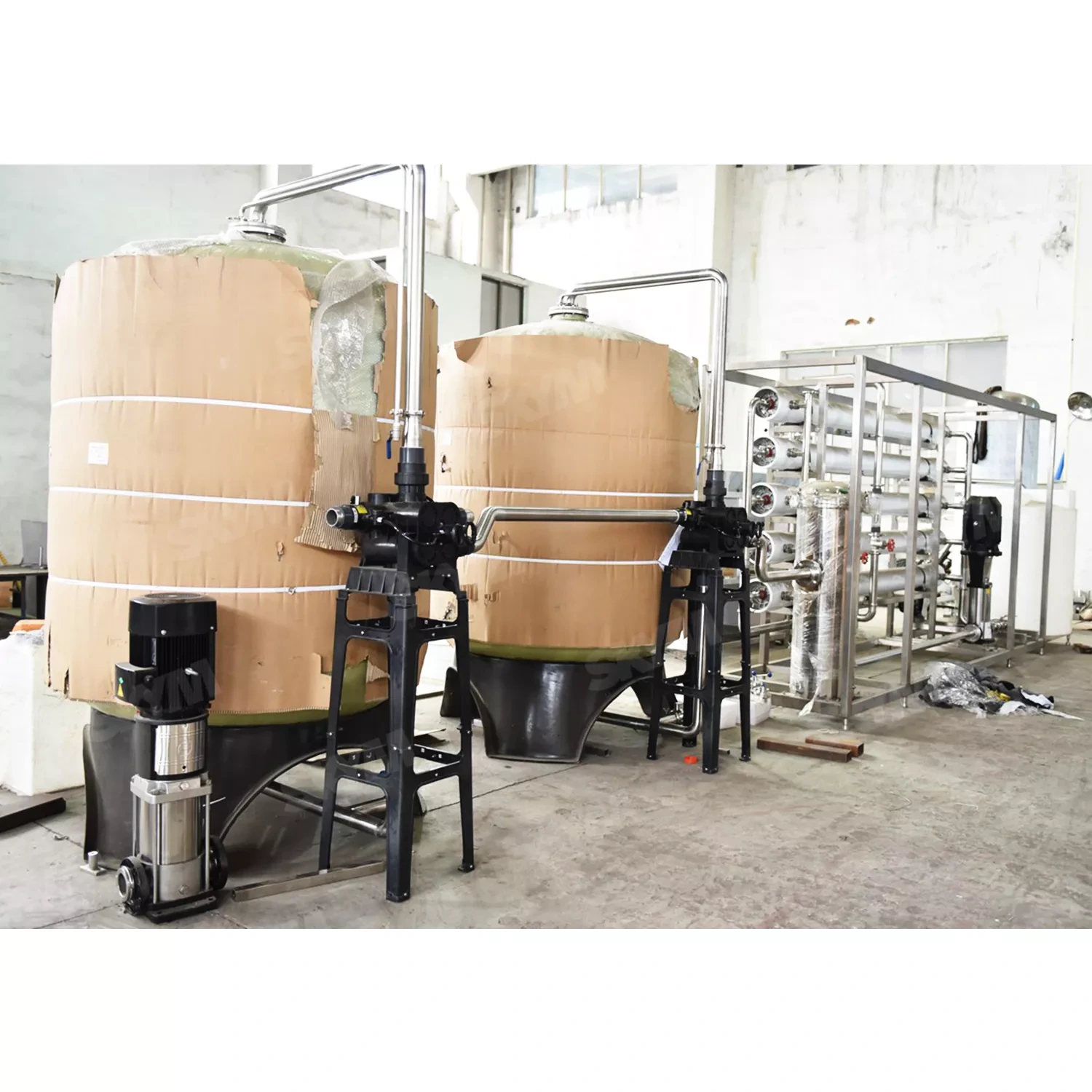 RO15000 RO Water Treatment Plant with Ozone Sterilization