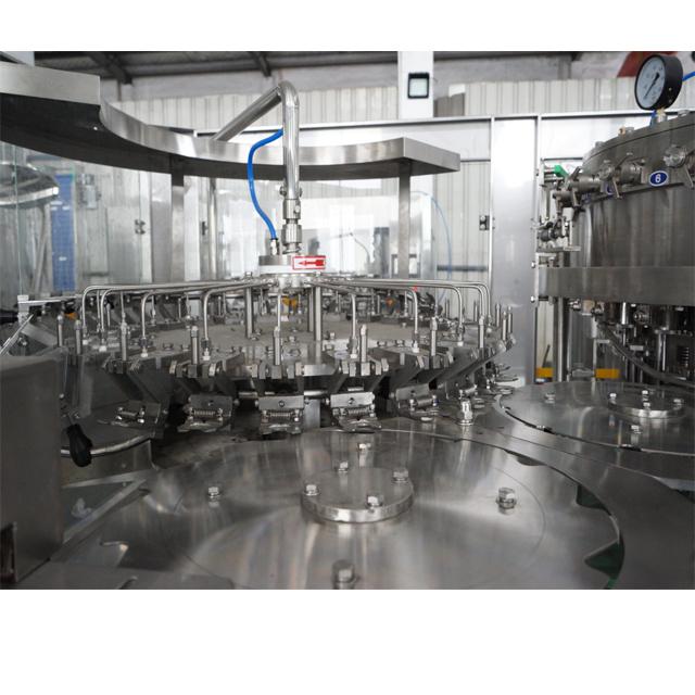 Automatic Glass Bottle Carbonated Drink Filling Machine for Juice Soft Drink Soda