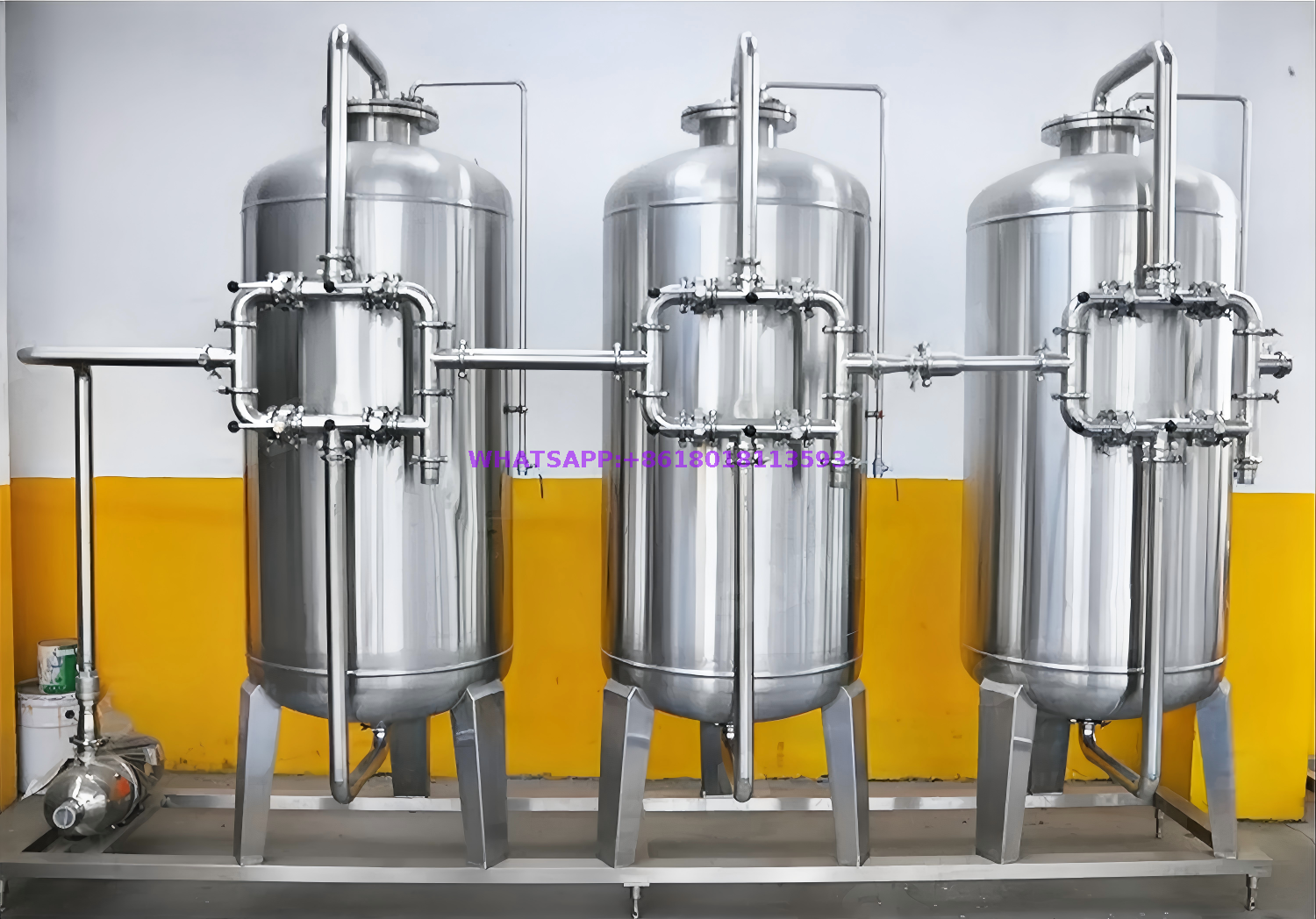 RO15000 RO Water Treatment Plant with Ozone Sterilization