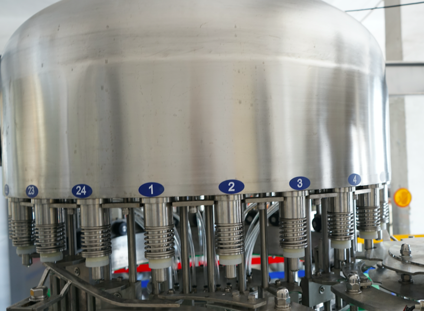 24-8 Edible Oil Filling-capping machine tested ready