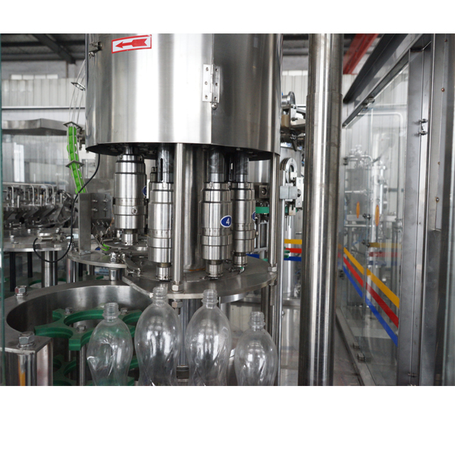 Automatic Glass Bottle Carbonated Drink Filling Machine for Juice Soft Drink Soda