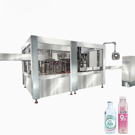 Automatic Glass Bottle Carbonated Drink Filling Machine for Juice Soft Drink Soda
