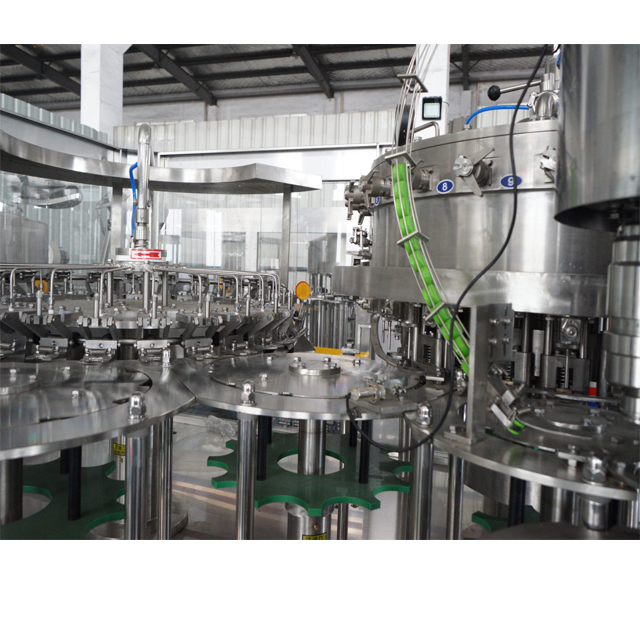 Automatic Glass Bottle Carbonated Drink Filling Machine for Juice Soft Drink Soda